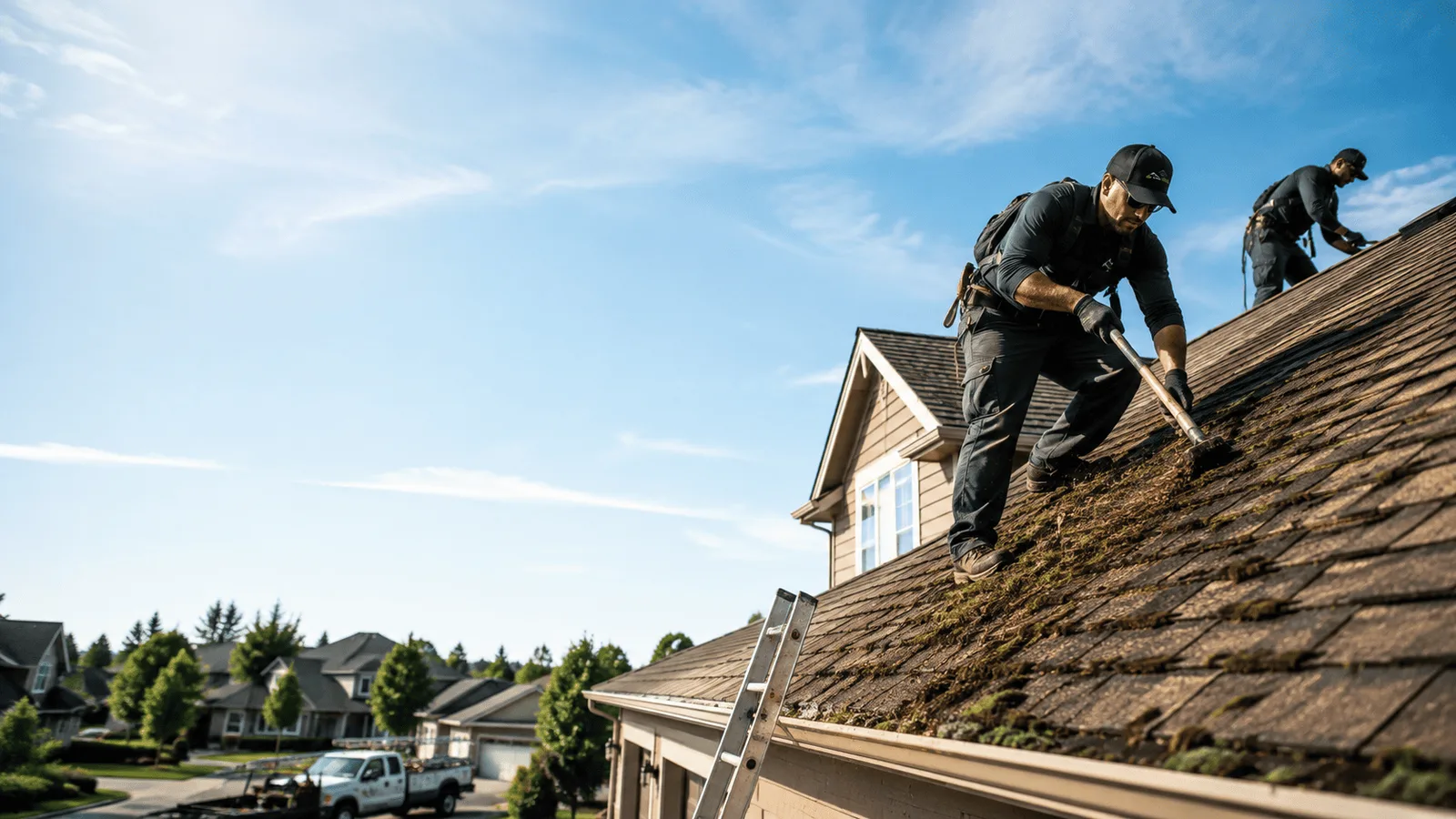 Roof Moss Removal in Dodge, WI near me